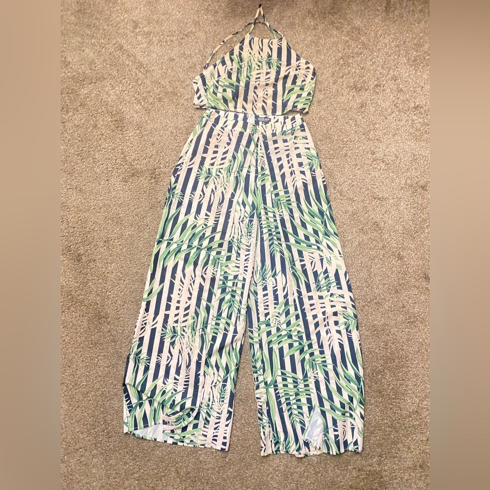 2 Piece Set Floral Print| Fashion Nova|Size Small